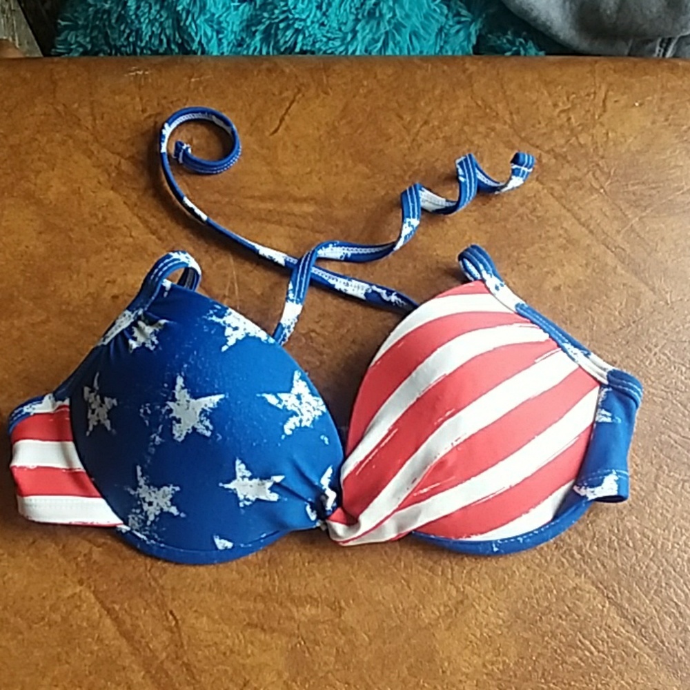 Flag bikini top